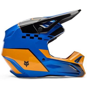 Шолом FOX V1 Helmet - COLLECT [Blue]