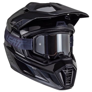 Шолом LEATT 8.5 Adventure Helmet + Goggle [Stealth]