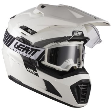 Шолом LEATT 7.5 Adventure Helmet + Goggle [White]