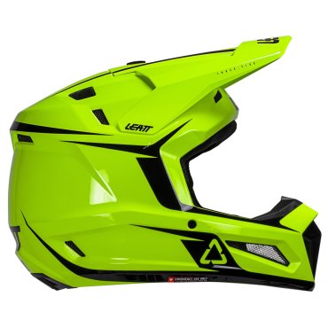 Шолом LEATT Moto 3.5 JR Helmet + Goggle [Neon Yellow]