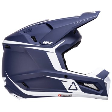 Шолом LEATT Moto 3.5 JR Helmet + Goggle [Blue]