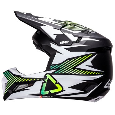 Шолом LEATT Moto 3.5 Helmet + Goggle [Storm Teal]