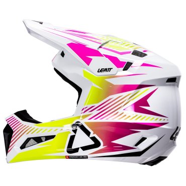 Шолом LEATT Moto 3.5 Helmet + Goggle [Storm Pink]