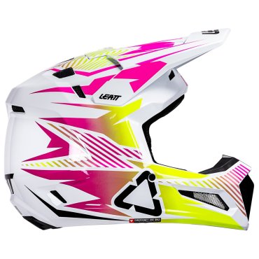 Шолом LEATT Moto 3.5 Helmet + Goggle [Storm Pink]