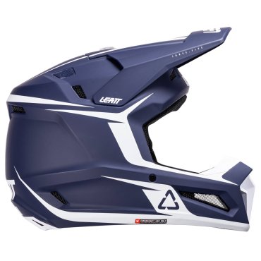 Шолом LEATT Moto 3.5 Helmet + Goggle [Blue]