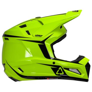 Шолом LEATT Moto 3.5 Helmet + Goggle [Neon Yellow]