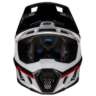 Шолом LEATT Moto 7.5 Helmet + Goggle [White/Red]