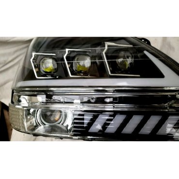Lexus RX300 1998+ оптика передняя Full LED черная RP