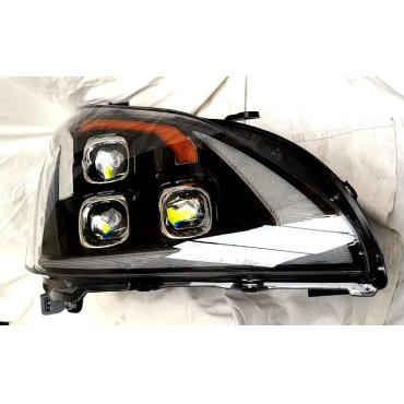 Lexus RX350 2003+ оптика передняя Full LED черная RP