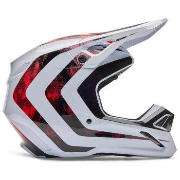 Шолом FOX V1 Helmet - KAIROS [Flo Red]