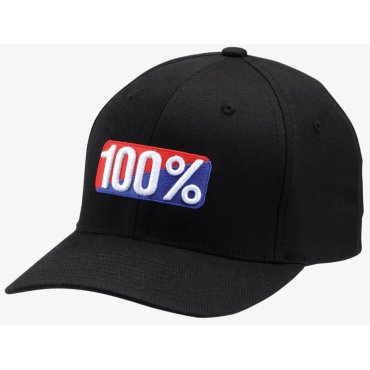 Кепка 100% FlexFit Hat - CLASSIC [Black]