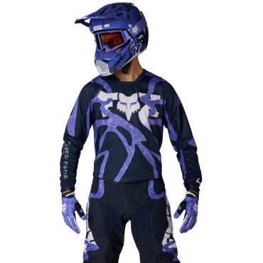 Дитяча джерсі FOX 180 Youth Jersey - DIFFUSE [Blueberry]
