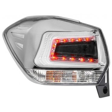 Subaru XV / Crosstrek оптика задняя светодиодная LED хром прозрачный