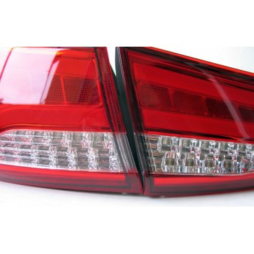 Hyundai Elantra MD оптика задняя красная 100%   LED