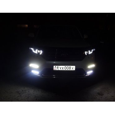 Toyota Highlander оптика передняя ксеноновая стиль RR Evogue