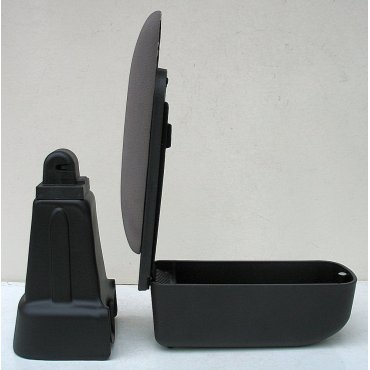 Kia Picanto 11- подлокотник Botec серый текстильный