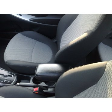 Hyundai  Solaris  подлокотник ASP черный виниловый