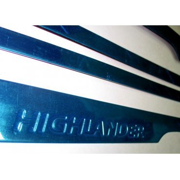 Toyota Highlander XU50 2014 молдинги дверные хром SS V3