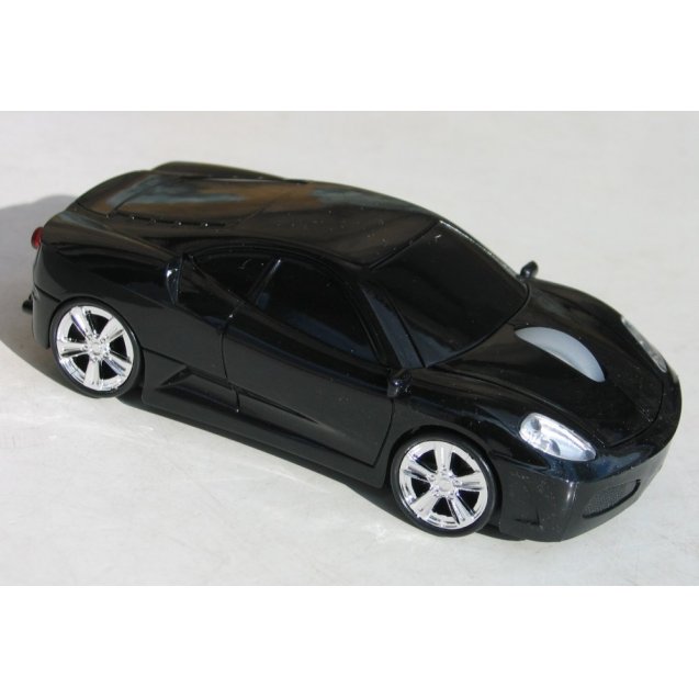 мышка компьютерная беспроводная Ferrari F430 черная