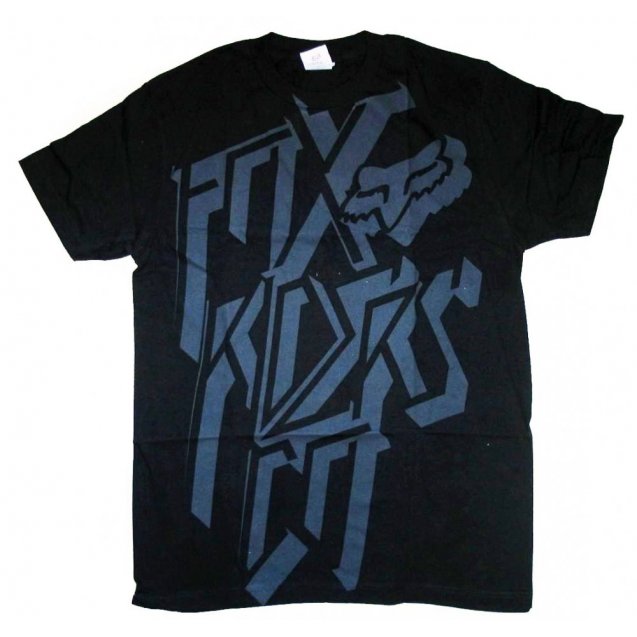 Футболка FOX Short Sleeve Tee - MASSIVE [Black]
