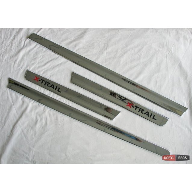 Nissan X-Trail T32 молдинги дверные хром ABS тип B1