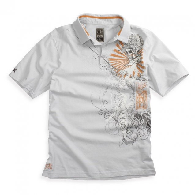 Поло FOX INKED Polo [Light Grey]