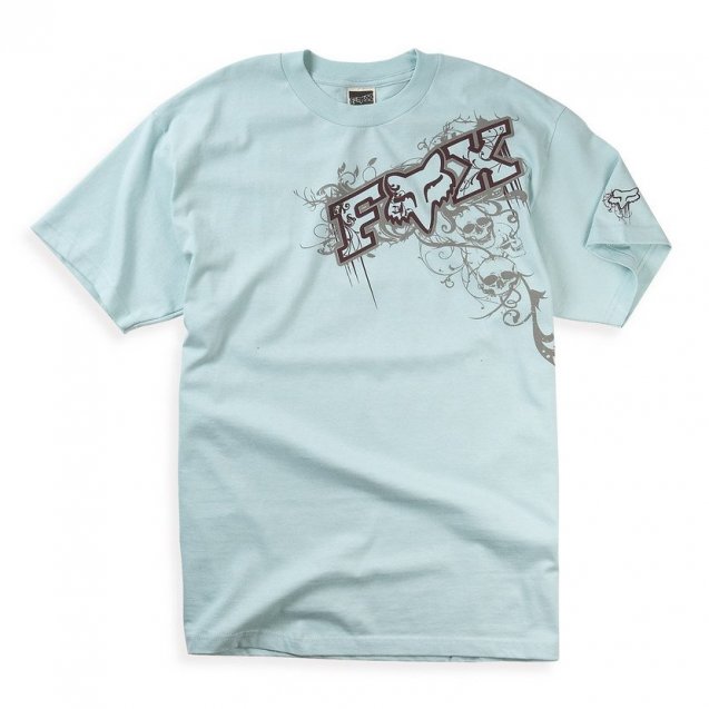Футболка FOX Short Sleeve Tee - GRAVEYARD [Sea Spray]