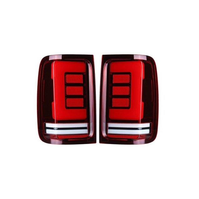 Volkswagen Amarok 2009+ тюнинг фонари задние красные WC