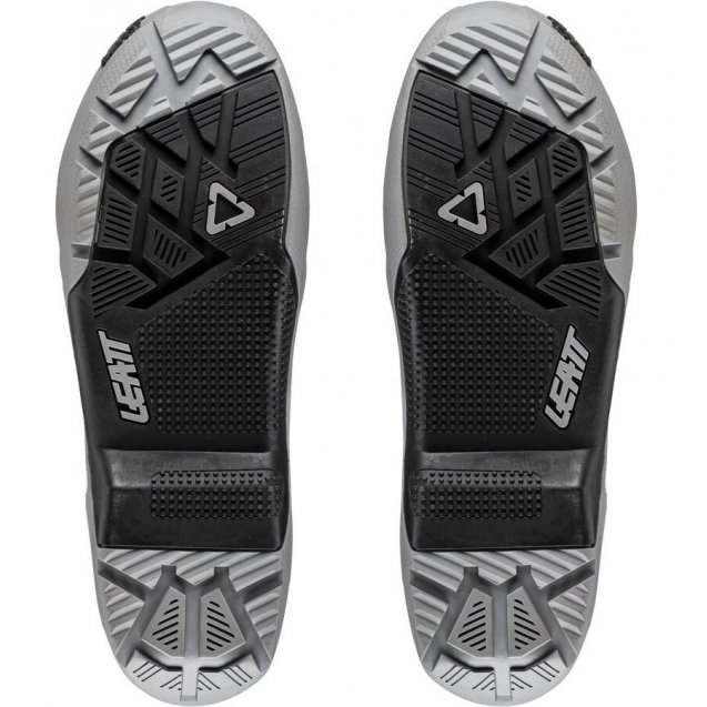 LEATT Sole GPX 4.5 / 5.5 Boots ENDURO Pair [Grey/Black]