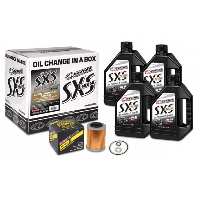 Комплект Maxima SXS CAN-AM Oil Change Kit - Synthetic [Cartrige]