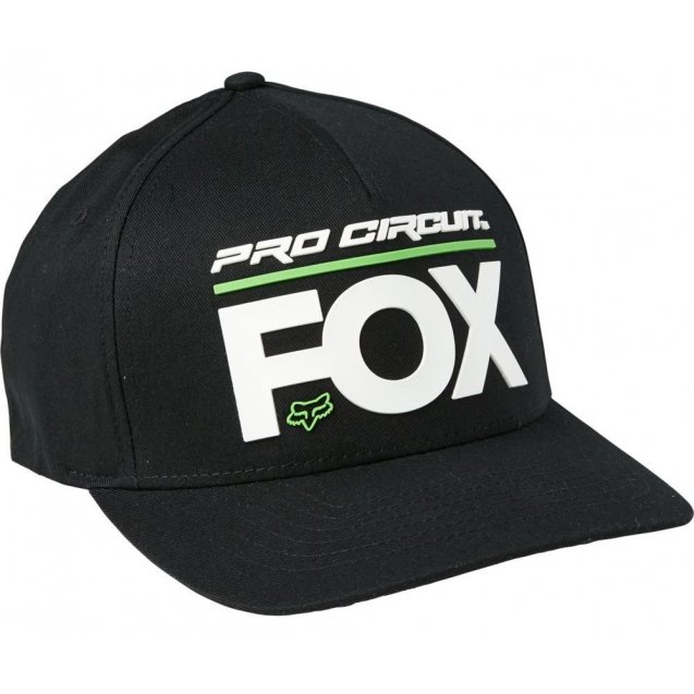 Кепка FOX FlexFit Hat - PRO CIRCUIT® [Black]