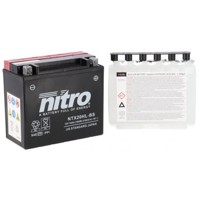 Акумулятор NITRO AGM Open HP Battery [18 Ah]