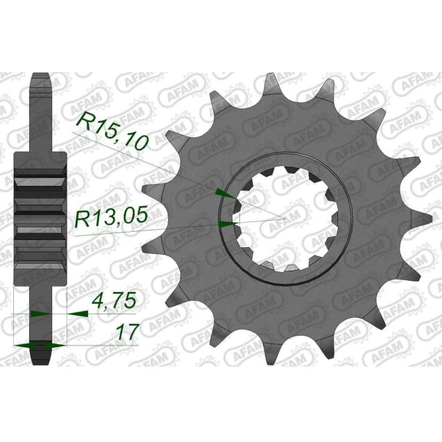 Зірка AFAM 525 Sprocket - Honda