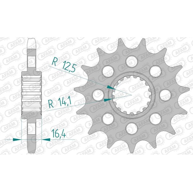 Зірка AFAM 525 Sprocket - KTM