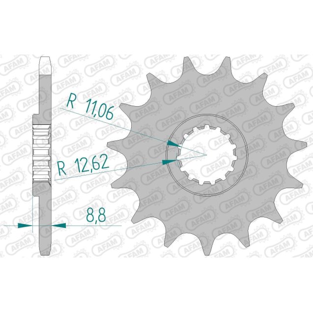 Зірка AFAM 520 Sprocket - KTM