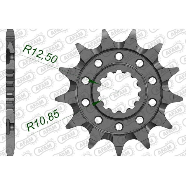 Зірка AFAM 520 Grooved Sprocket - Kawasaki