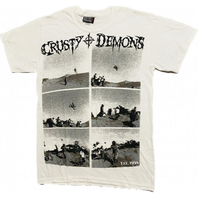 Футболка CRUSTY DEMONS Short Sleeve Tee - GLAMIS [White]