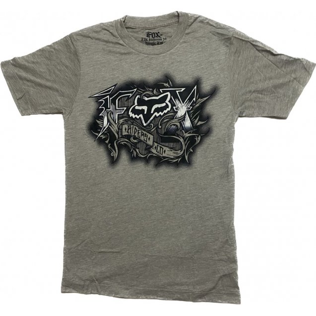 Футболка FOX HEATHERED Short Sleeve Tee - HALF LIFE [Grey]