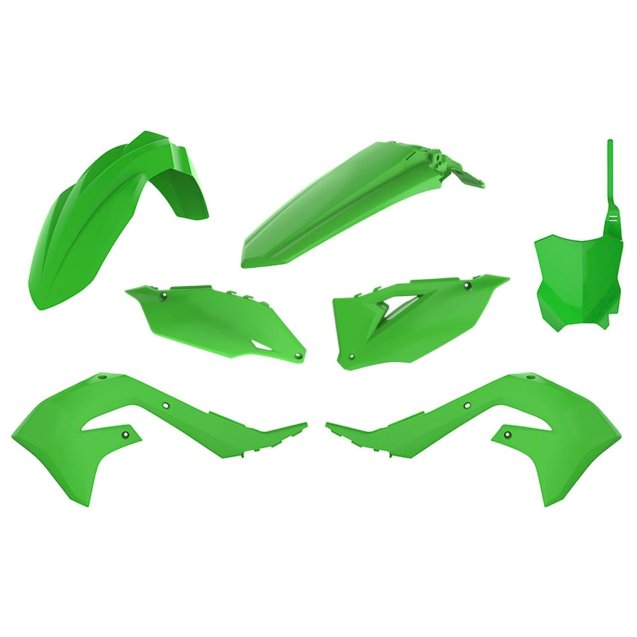 Пластик Polisport MX kit - Kawasaki (19-) [Green]