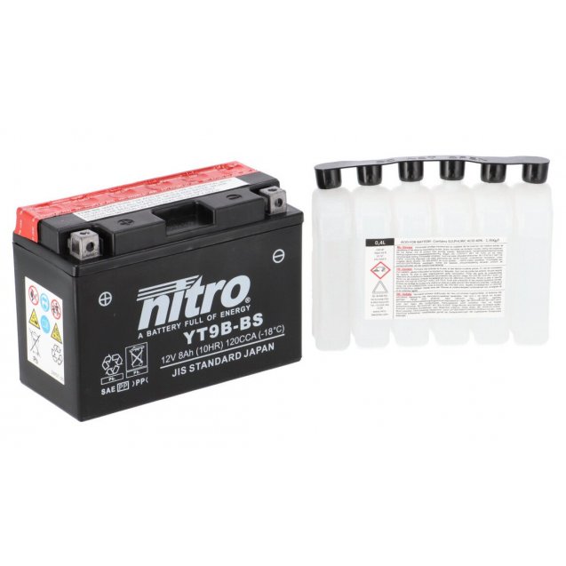 Акумулятор NITRO AGM Open Battery [8 Ah]