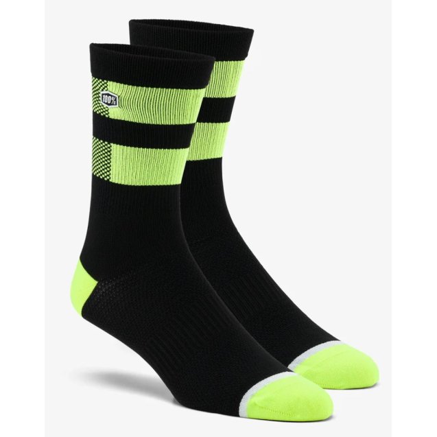 Шкарпетки 100% FLOW Socks [Fluo Yellow]