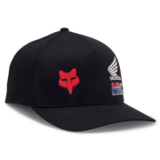 Кепка FOX FlexFit Hat - HONDA® [Black]
