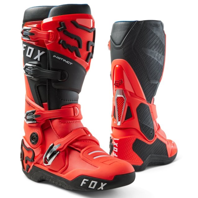 Мотоботи FOX INSTINCT 2.0 Boot [Flo Red]