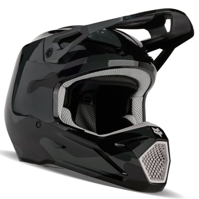 Шолом FOX V1 Helmet - BNKR [Black]