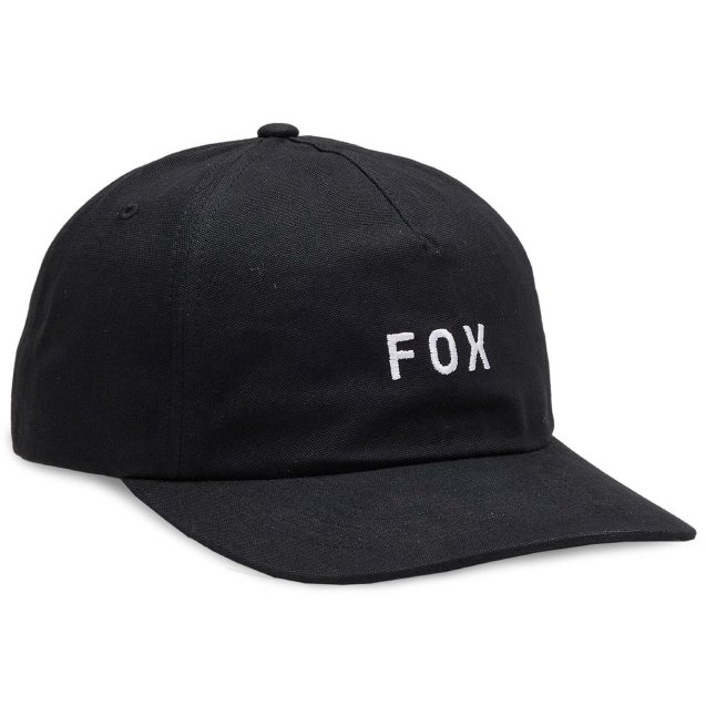 Кепка FOX Adjustable Hat - WORDMARK [Dark Black]