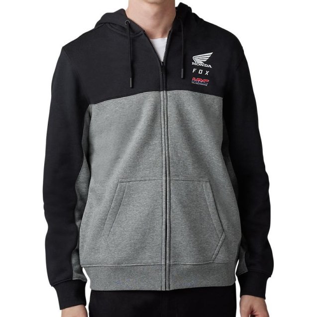 Толстовка FOX ZIP Hoodie - HONDA® [Black]
