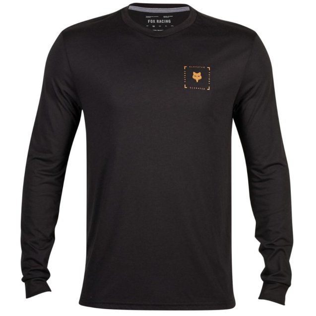 Футболка FOX TECH Long Sleeve Tee - BOXED FUTURE [Black]