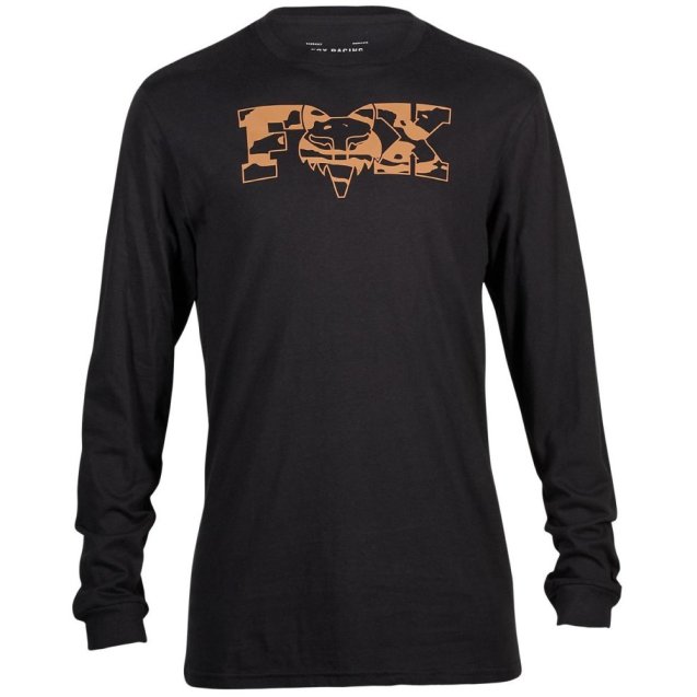 Футболка FOX PREMIUM Long Sleeve Tee - CIENEGA [Black]