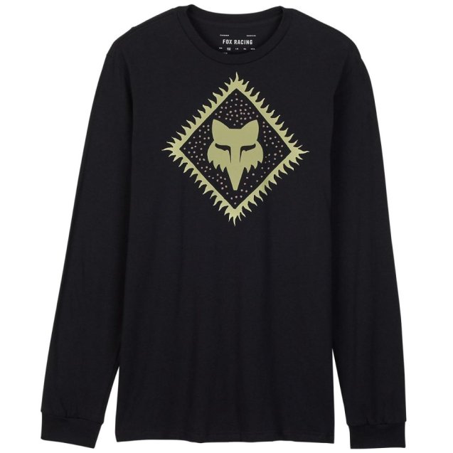 Футболка FOX PREMIUM Long Sleeve Tee - LEO [Black]