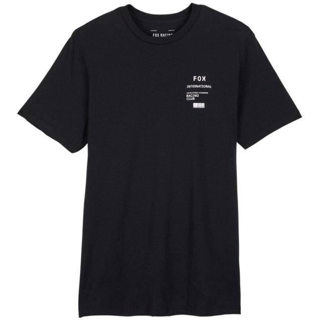 Футболка FOX PREMIUM Short Sleeve Tee - NUMERICAL [Black]